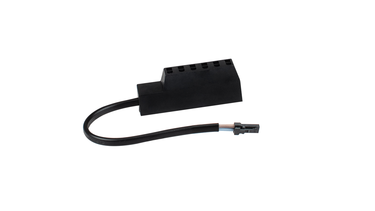 6-fach-Verteiler schwarz 12V MINI-AMP LED Netzteil SET 6W mit Fusschalter 